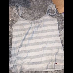 Hollister striped tank top